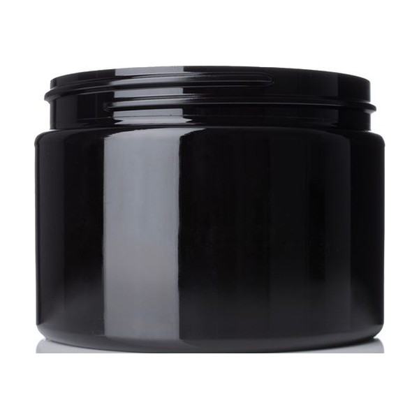 12 oz Amber PET Single Wall Jar