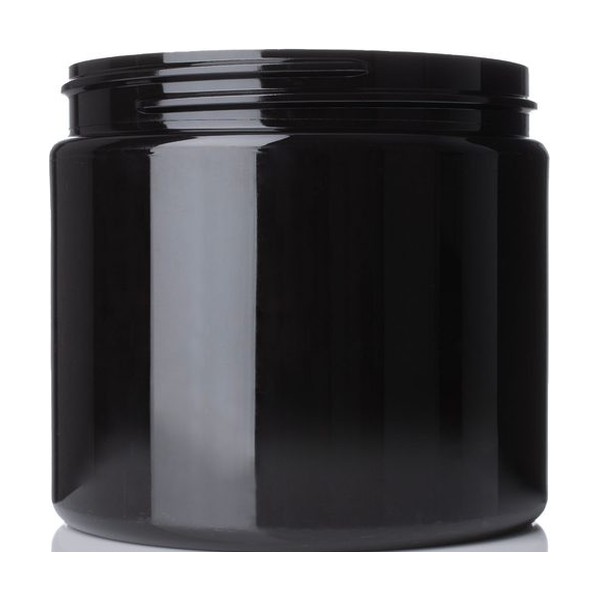 16 oz Amber PET Single Wall Jar