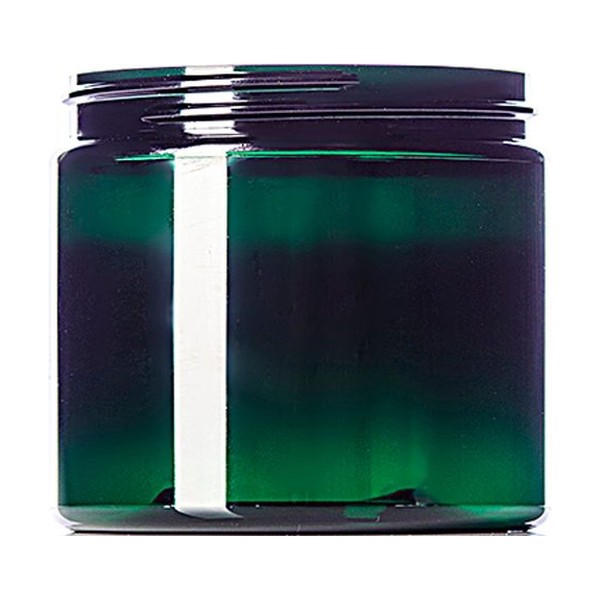 16 oz Green PET Single Wall Jar