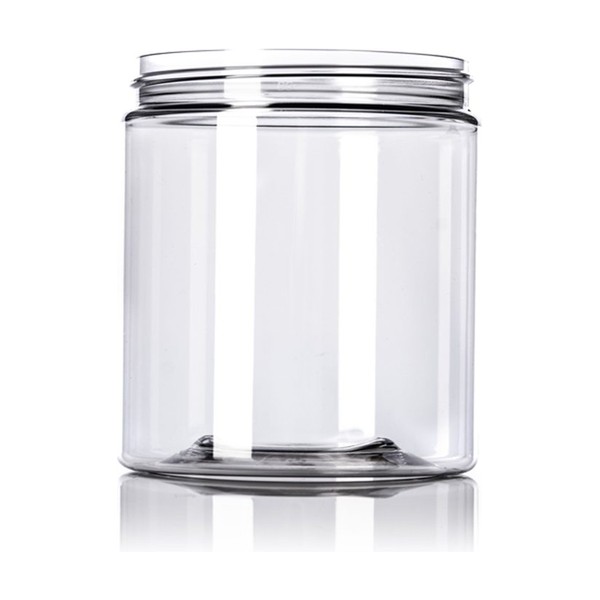 19 oz Clear PET Single Wall Jar