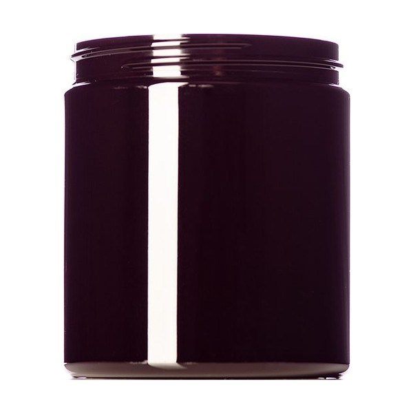 19 oz Amber PET Single Wall Jar