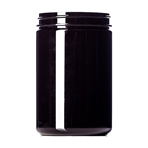 25 oz Amber PET Single Wall Jar