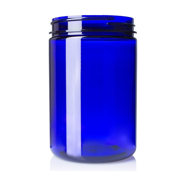 25 oz Blue PET Single Wall Jar