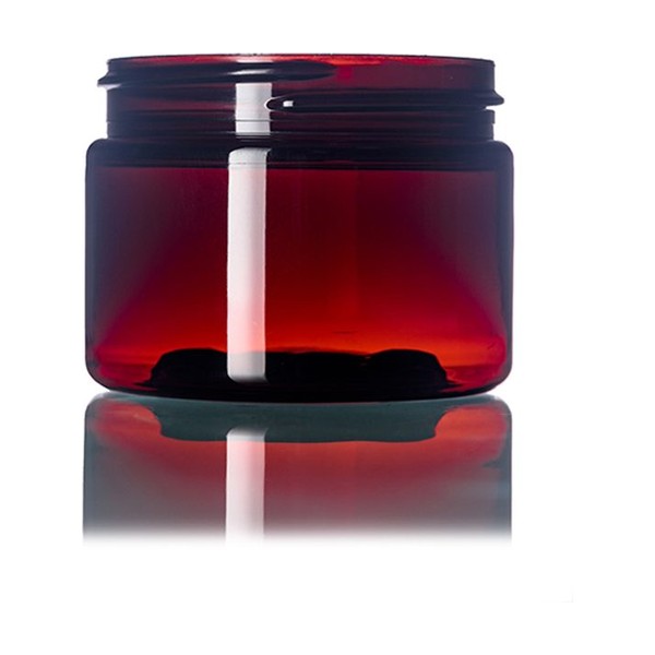 3 oz Amber PET Single Wall Jar