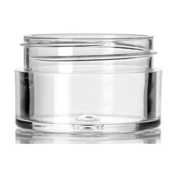 0.5 oz Clear PS Thick Wall Jar