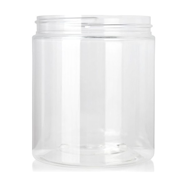 19 oz Clear PET Single Wall Jar