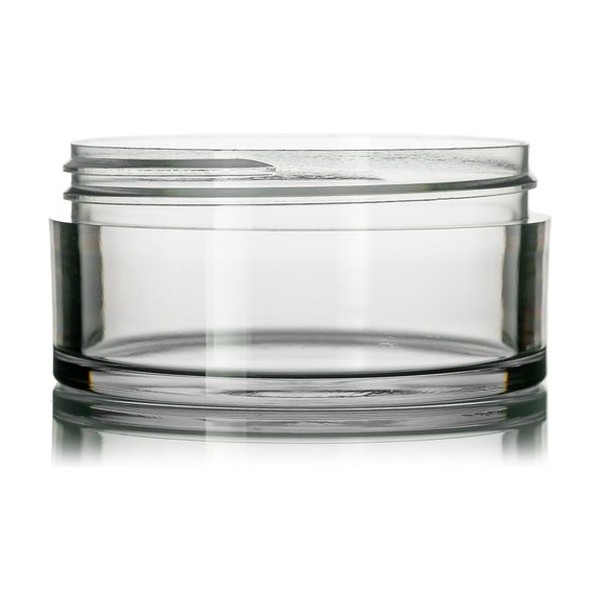 200 ml Clear PET Single Wall Jar