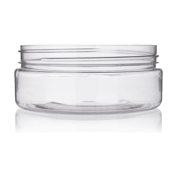 4 oz Clear PET Single Wall Jar