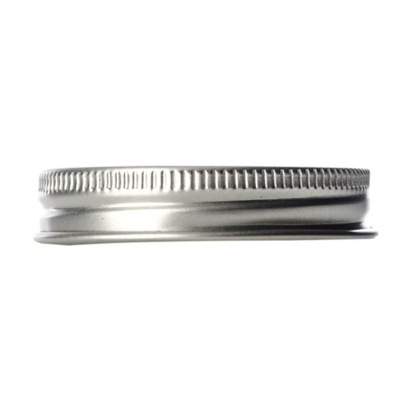 48-400 Silver Metal Aluminum CT Cap