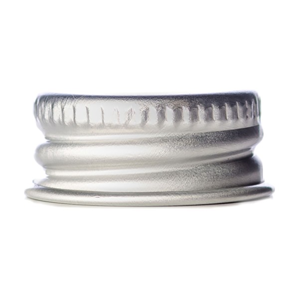20-400 Silver Metal Aluminum CT Cap