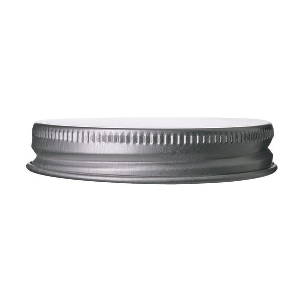 58-400 Silver Metal Aluminum CT Cap