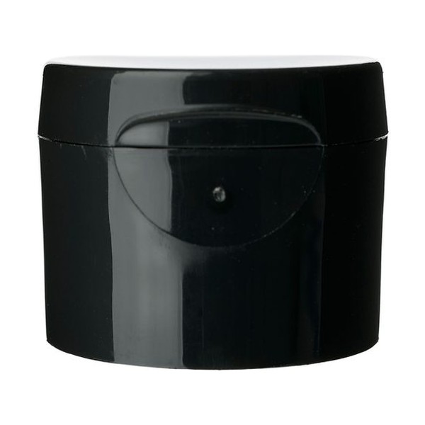 24-410 Black PP Flip Top Cap