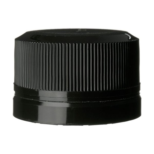 28MM Black PP Tamper Evident Lid