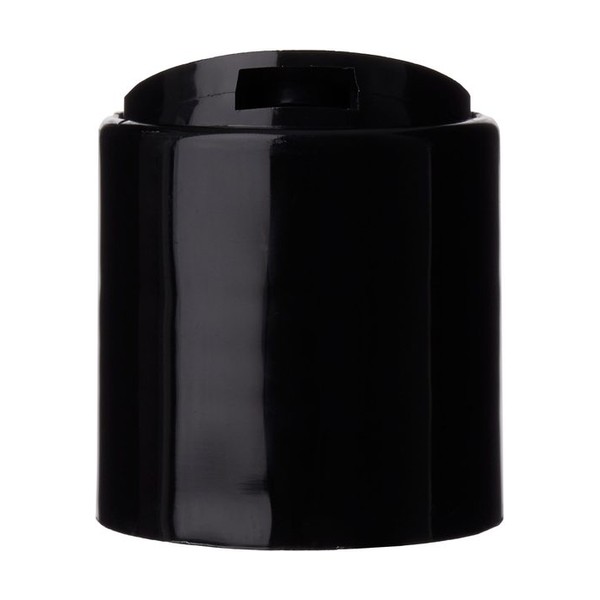 24-410 Black PP Disc Top Cap