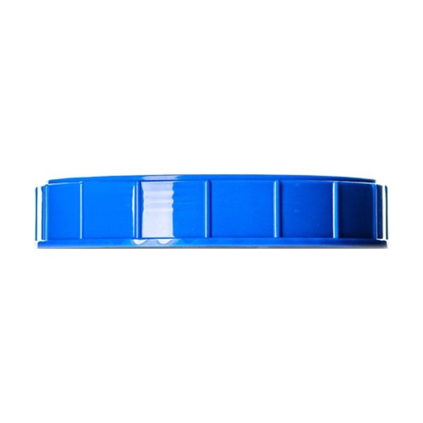 120TT Blue PP Continuous Thread Lid