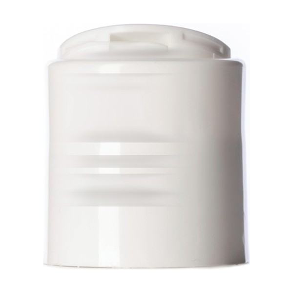 24-410 White PP Disc Top Cap
