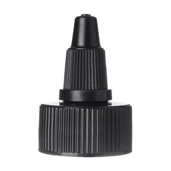 24-400 Black HDPE/LDPE Spouted Cap