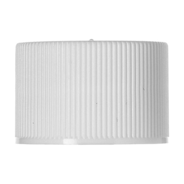 24-410 White PP Continuous Thread Lid