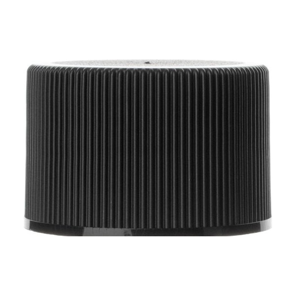 24-410 Black PP Continuous Thread Lid
