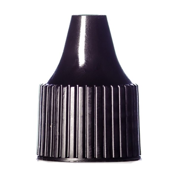 15-415 Black PP Dropper Tip Cap