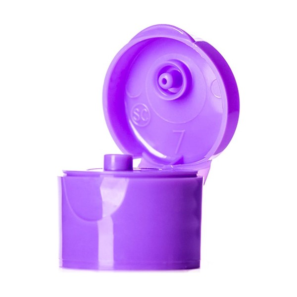 20-410 Purple PP Flip Top Cap