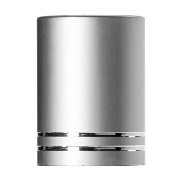 Silver Plastic/Metal Cap For Roller Ball Bottle