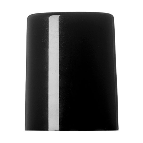Black PP Cap For Roller Ball Bottle