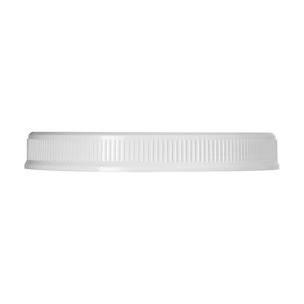 110-400 White Plastic Continuous Thread Lid