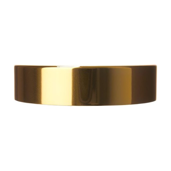 58-400 Gold Plastic/Metal Overshell Lid
