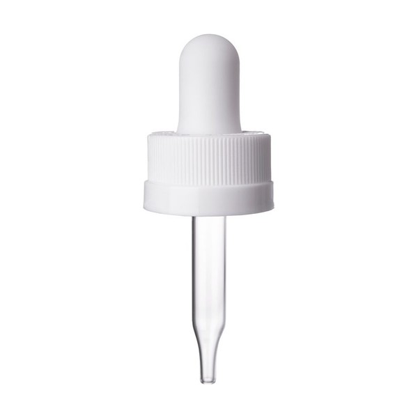 18-400 White PP Dropper Assembly