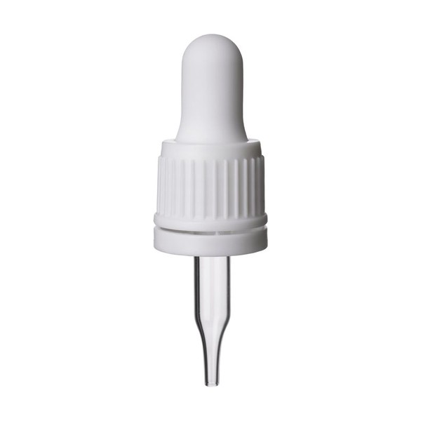 18-410 White PP Dropper Assembly