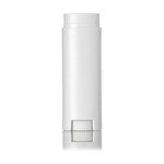 White PP Oval Lip Balm Tube
