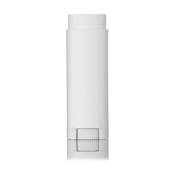 0.15 oz White PP Lip Balm Tube
