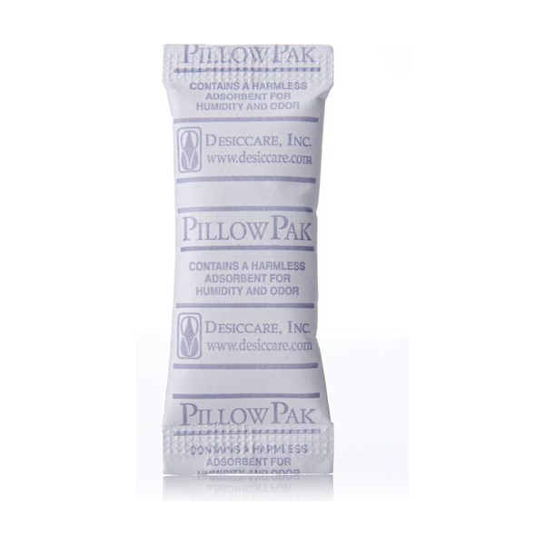 White Fiber Desiccant Pouch