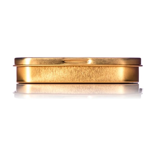 3.5 oz Copper Steel Rectangular Tin