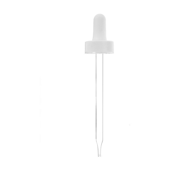 24-400 White PP Dropper Assembly