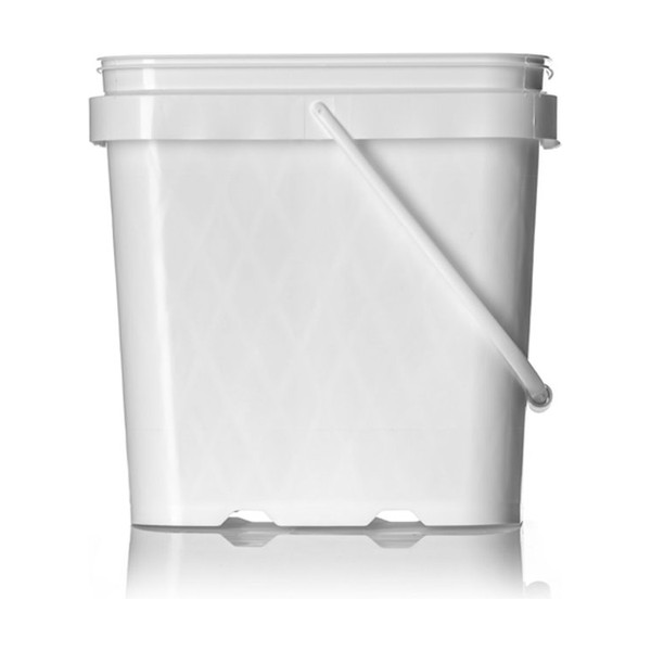 2 gallon White PP EZ Stor Pail