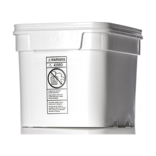8 gallon White HDPE EZ Stor Pail