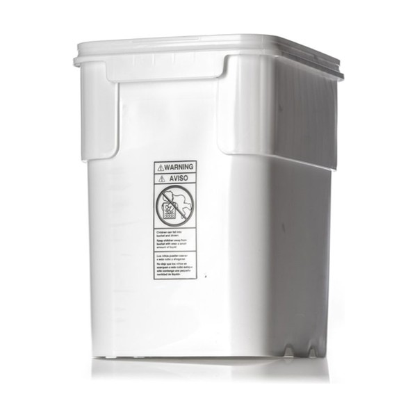 13 gallon White HDPE EZ Stor Pail