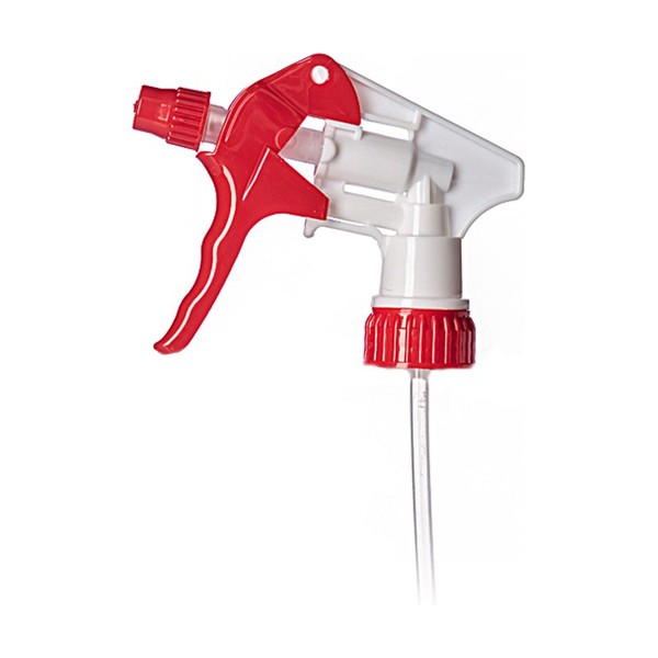 28-400 Red/White Plastic Trigger Sprayer