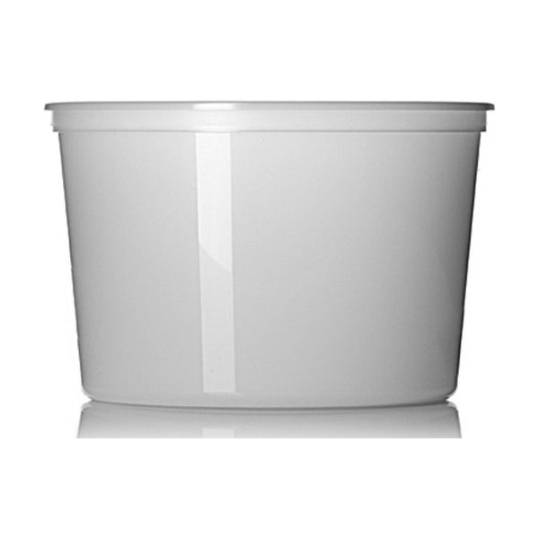 64 oz Natural PP Round Tub