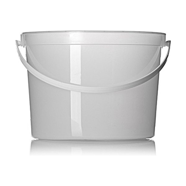 160 oz Natural HDPE Round Tub With Handle