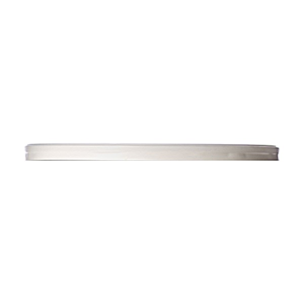 White LDPE Round Tub Lid